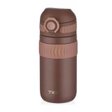 Vagonlife T-2006 450 ml Çikolata Kahve Çift Yalıtımlı Paslanmaz Çelik Termos