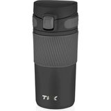 VAGONLİFE T2001 TKK ÇELİK TERMOS SÜZGEÇLİ MUG 450 ML SİYAH