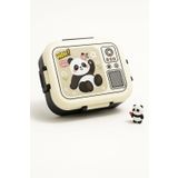 Vagonlife Tek Kat Paslanmaz Çelik Üç Bölmeli - Sos Kaseli - Yeni Nesil Çocuk Beslenme Kutusu - Lunch Box 820 Ml.