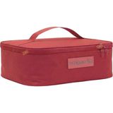 Vagonlife Termal Isı Yalıtımlı 27.5X20X9CM Ölçülü ve Oxford Kumaşlı Termos Sefertası-Lunchbox Çantası - Açık Kırmızı