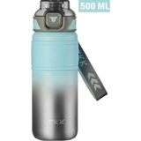 Vagonlife Tkk 500 ml Çelik Termos Çift Kullanım Pipetli/rahat Içim -12/24 Sıcak-Soğuk- Yalıtım -2022500ML - Mavi