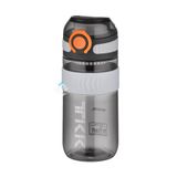 Vagonlife TKK 550 ML Rahat İçim (U Ağızlı) Bpa İçermeyen Taşıma Kulplu Tritan Su Matarası FFTKK1016-550ML Siyah
