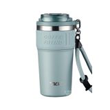 Vagonlife TKK 630 ML Özel Seri Çelik Mug Kahve Bardağı Pipetli/Rahat İçim 6 Saat Sıcak/12 Saat Soğuk Termos -2023 630ML Turkuaz