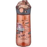 Vagonlife Tkk T 1008 Pink 500 ml Desenli Su Matarası