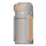 Vagonlife Tkk T2011 1000Ml Askılı Bardaklı Gri Çelik Matara