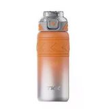 Vagonlife Tkk T2022 500Ml Süzgeçli Pipetli Turuncu Çelik Matara
