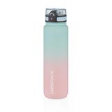 Vagonlife Uzspace 3038 1000 ml Mint Yeşili Pembe Tritan Matara