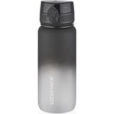 Vagonlife Uzspace 650ml Siyah-Beyaz Tritan Matara 3037-6 - Siyah - Beyaz