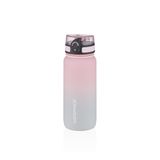 Vagonlife Uzspace Colorful TRITAN Matara - 650 ML. (Pembe - Gri)
