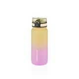 Vagonlife Uzspace Colorful TRITAN Matara - 650 ML. (Sarı - Pembe)