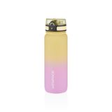 Vagonlife Uzspace Colorful TRITAN Matara - 800 ML. (Sarı - Pembe)