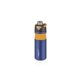 Vagonlife VAGONLİFE KİLİTLİ PASLANMAZ ÇELİK PİPETLİ/PİPETSİZ KULLANIM MATARA 033 580ML NAVY BLUE