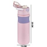 Vagonlife VGN033 580 ml Pembe Mor Çelik Matara