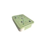 Vagonlife VGN1265 5 Bölmeli Beslenme Yemek Kabı- Lunch Box 1330 ml Panda Yeşil