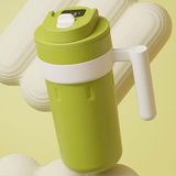 Vagonlife VGN2009 600 ml LED Sıcaklık Göstergeli Yeşil Çelik Termos