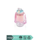 Vagonlife Vgn2023 Askılı Pipetli Matara 600 Ml-Mor