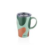 VAGONLİFE VGN8136 KULPLU ÇELİK TERMOS BARDAK (MUG) 480 ML YEŞİL