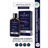 Vagues Premium Care Keratin Biotin Saç Dökülmesine Karşı, Hızlı Uzama Etkili Bitkisel Şampuan 10 Bitki Özü 4 Vitamin