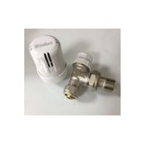 Vaillant Pex Bağlantılı Köşe Termostatik Vana Sadece Kılıflı Boruyla Uyumludur