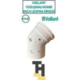 Vaillant Yoğuşmalı Kombi Baca Uzatma Dirseği 45'lik (Orjinal)