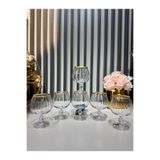 Vakıf home Bohemia kristal Ayaklı 24 K Yaldız Ayaklı Kahve Yanı Su Bardağı