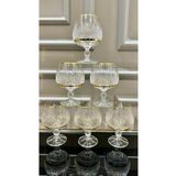 Vakıf home Bohemia Kristal Gold Ayaklı Kesme El İşi Kahve Yanı Su Bardağı