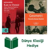 Vakıfbank Kültür Yayınları Kan ve Demir + Geometri + Dünya Klasiği Hediye - Hayır