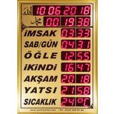 Vakitmatik - Cami Saati - Dijital imsakiye - Kumandalı - Dijital Cami Saati