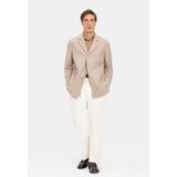Vakko Beige Wool Elastane Jacket - Bej - 52