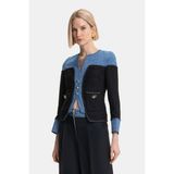 Vakko Black-Blue Jacket - 46 - Mavi