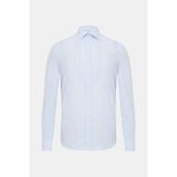 Vakko Blue Exclusive Striped Shirt - 45 - Mavi