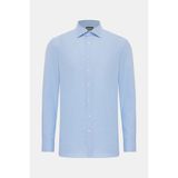 Vakko Blue Micro Pattern Shirt - 45 - Mavi
