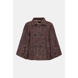 Vakko Burgundy Coat - Kırmızı - 38