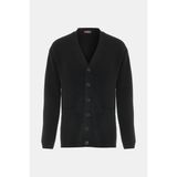 Vakko By Danıele Fıesolı Black Knitwear - Siyah - XL
