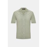 Vakko By Gran Sasso Green Polo Collar Short Sleeve T-Shirt - 60 - Yeşil