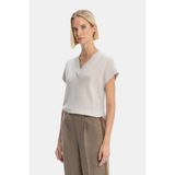 Vakko By Lorena Antonıazzı Beige V-Neck Knit Sweater - Bej - 40