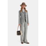 Vakko By Lorena Antonıazzı Grey Virgin Wool Jacket - 40 - Gri