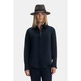 Vakko By Lorena Antonıazzı Navy Long Sleeve Shirt - 42 - Mavi