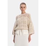 Vakko By Peserıco Beige Sequined Knitwear - Ekru - 42