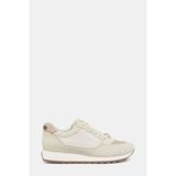 Vakko By Peserıco Women's Beige Leather Sneakers - Bej