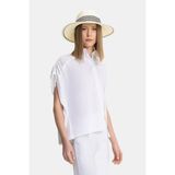 Vakko By She's So White Short Sleeve Shirt - 44 - Beyaz