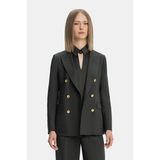 Vakko By Taglıatore Dark Green Double-Breasted Jacket - 40 - Yeşil