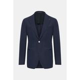 Vakko By Taglıatore Navy 2-Button Half-Lined Jacket - 52 - Mavi