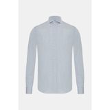 Vakko Checked Shirt - 42 - Mavi