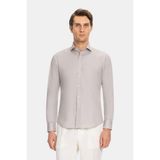 Vakko Easy Care Shirt - 45 - Gri