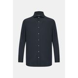 Vakko Exclusive Poplin Shirt - 44 - Mavi
