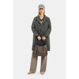 Vakko Grey Pea Coat - 34 - Gri