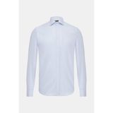 Vakko Herringbone Shirt - 40 - Mavi