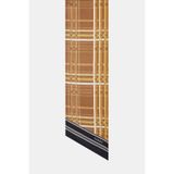 Vakko KAHVE GEOMETRİK DESENLİ TWILL FULAR