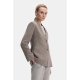 Vakko Mink Wool Jacket - 36 - Bej